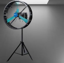 Mobile Industrial Mist Fan, High Power Water Cooling Spray Fan for Workshop