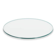 The Better Bevel 48 inch Round Glass Table Top - Clear Tempered Glass Surface Protector - Safe Flat Polished Edge - Coffee, Dining and End Table