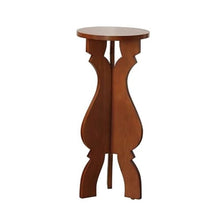 WOAITIANTIAN Vase Stand Creative Art Bonsai Display Three Legged Stand, Indoor Wooden Sofa Corner Table