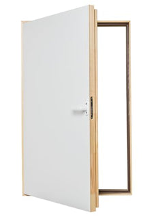 DWT 27 in. x 35 in. Wall Hatch Wooden Thermo Insulated Access Door