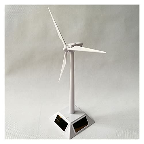 J3DFGFLR Mini Solar Driving Wind Turbine Model Mini Solar Toy Mini Wind Turbine Generator Model Solar Powered Windmill Outdoor Power Tools