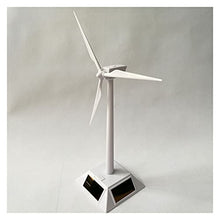 J3DFGFLR Mini Solar Driving Wind Turbine Model Mini Solar Toy Mini Wind Turbine Generator Model Solar Powered Windmill Outdoor Power Tools