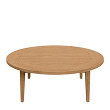 Modway Brisbane Teak Wood Outdoor Patio Coffee Table in Natural