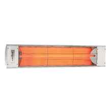 Eurofase EF15120S 1500W 120V Electric Patio Heater, Stainless Steel