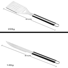 KANDUO Grill Utensils Set, Outdoor Grill Set Stainless Steel BBQ Grill Accessories, BBQ Tools Grilling Tools Set with Storage Box, for Picnic Bonfire, Beach - Perfect Grill Gifts for Men