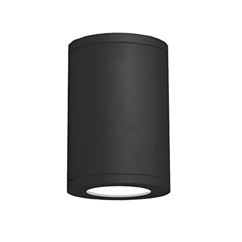 WAC Lighting DS-CD08-N35-BK 8-Inch Tube Architectural Ceiling Mount, Narrow, 3500K