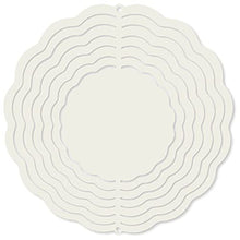 CALCA 10 Inch 3D Wind Spinner Sublimation Blank Stainless Steel Wind Spinner 24 Pack
