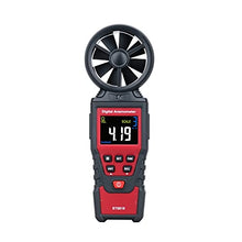 Digital Anemometer Wind Speed Meter Air Velocity Flow Gauge Thermometer Wind Speed Measurement Instrument Airflow Sensor Meter