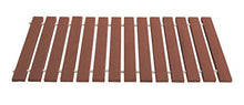Furniture Barn USA Beach Roll Up Walkway EverGrain Composite Decking, Redwood