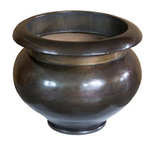 Garden Artisans 'Arzu' Brass Urn Planter 24 Inch Diameter Brass Bronze Finish