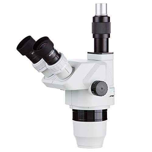 AmScope ZM67180T Trinocular Stereo Zoom Microscope Head Clear
