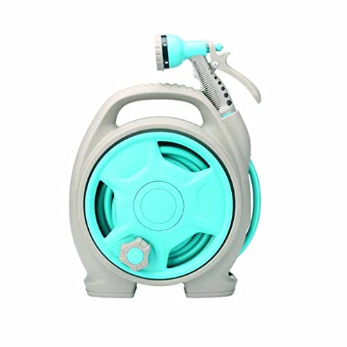 Grafken Water Hose Cart, Convenient Home Mini Small Garden Water Pipe Truck Water Pipe Storage Rack