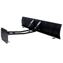 AMZXPLORE 72 Inch UTV Snow Plow Kit, Heavy Duty Steel Snow Plow Attachment with 5 Angle Adjustable Blade, Quick Release ATV Snow Removal Plow Blade for Driveway Yard Trail and Winter Maintenance