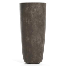 COSAPOTS Lofto Tall Indoor/Outdoor Planter, 19x43in River Stone