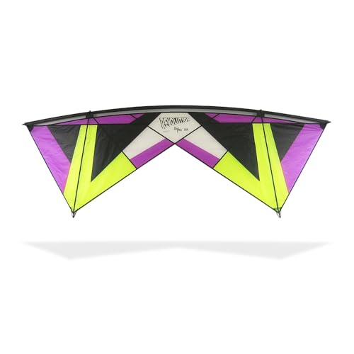 Revolution Reflex XX Sport Wing Kite with Accessories Purple/Lime