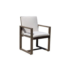 Pemberly Row 9-Piece Modern Eucalyptus Wood Dining Set Brown