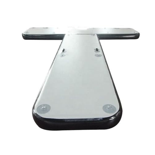 Milazul Floating Y Shape Inflatable Pontoon Platform Dock for Jet Ski/Yacht/Boat White