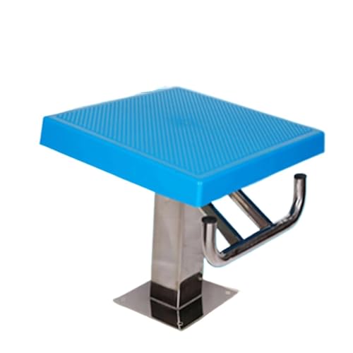 AMHUKIP 1pc Heavy Duty Diving Platform - Non-Slip Diving Board for Swimming Pools - 15° Incline - for Training & Competitions