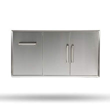 Coyote 45-Inch Double Access Doors with Roll Out Trash/Propane Tank Drawer - CCD-POD