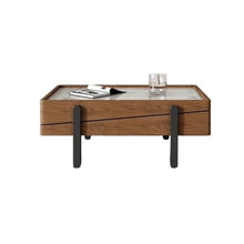 DINBOZ26X Living Room Table Modern Minimalist Adjustable Square Coffee Table Set Space-Saving Design for Small Living Rooms Outdoor Side Table