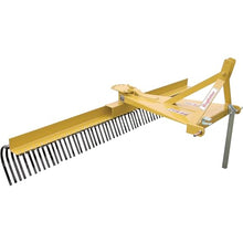 King Kutter 3-Pt. Landscape Rake 8Ft. Yellow