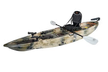 BKC Brooklyn 11.5 Pro Single Kayak 11-Foot 8 inch Sit On Top Fishing Kayak CAMO