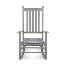Shine Company Vermont Porch Rockers – Storm Gray (Set of 2)