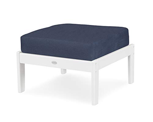 POLYWOOD® Braxton Ottoman, White