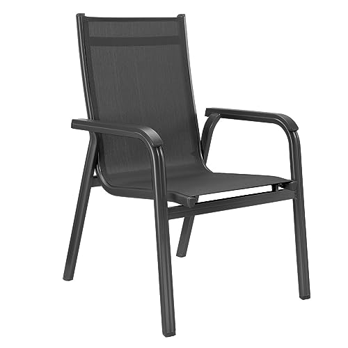 KETTLER Basic Plus Stack Chair, Set of 4