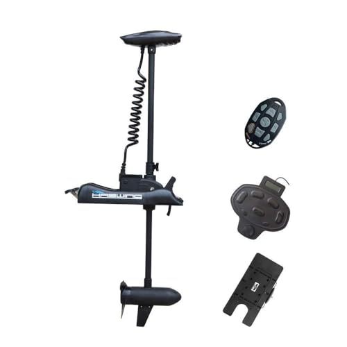 Haswing Cayman 12V 55lbs 48" Bow Mount Electric Trolling Motor Black