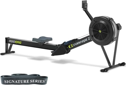 Certified Brands Concept2 RowErg Machine with Signature Series Band Black