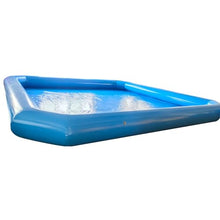 BREVELTION 19.7x19.7x2ft(6x6x0.65m) Inflatable Pool for Water Walking Ball Swimming PVC Pools for Water Playing Game Entertainment with 800W Blower Household and Commercial