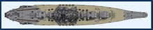 Generic Gallery 1/200 IJN Yamato WW2 Battleship Kit Grey Plastic