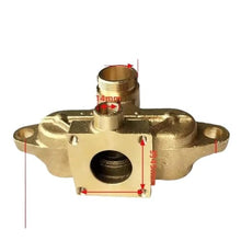 YZHATDH 55 58 Models High-Pressure Washer Accessories Pump Head Air Chamber Seat with Pressure Regulator Valve Full Set All Copper