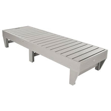 Highwood Professional Commercial Grade Pinehurst Chaise Lounge, Harbor Gray