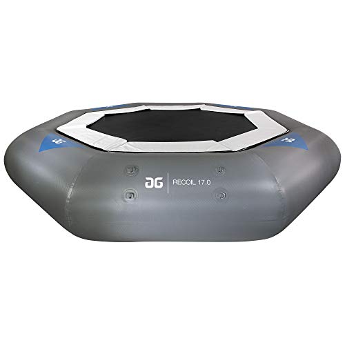 AQUAGLIDE Recoil Inflatable Trampoline with C-Deck 17' Multicolor