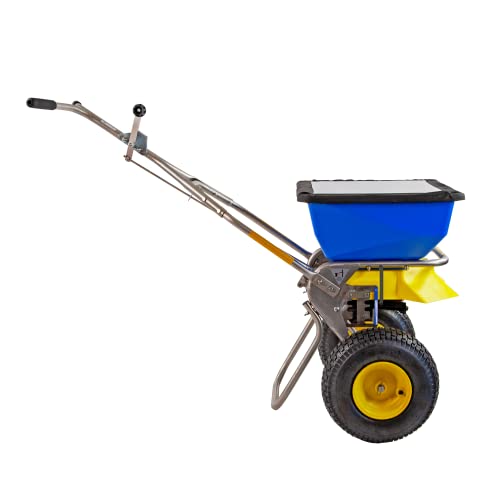 Spyker Winter Weather De-Icing Kit Ergo-Pro Spreader with Handheld Spreader Blue