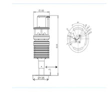 Mechanivis VWS007AG 5V Farm Weather Station Air Sensor Sound Level Sensor Ultrasonic Wind Sensor Environmental
