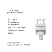 Mechanivis VWS008A 5V Farm Weather Station Air Sensor Sound Level Sensor Ultrasonic Wind Sensor Environmental