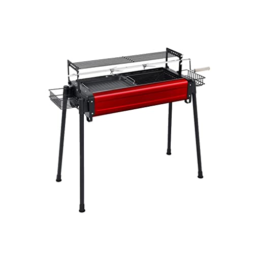 Household Outdoor Grill Smokeless Grill Charcoal Barbecue Rack Roast Lamb Leg Barbecue Supplies