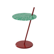 DINBOZ26X Living Room Table Modern Art - Style Sofa Side Table Colorful Mini Coffee Balcony Minimalist Small Round Outdoor Side Table