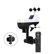 Rain Gauge Outdoor, Wireless Weather Station Anemometer Sensor(White)