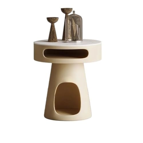 Chicken Couch End Table Living Room Round Sofa Side Table Living Room Home Cream Style Slate Corner Table Art Bedside Table Corner Tables for Living Room
