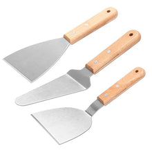 Barbecue Tool Shovel Frying Stainless Steel Iron Plate Steak Set