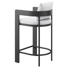 Modway Tahoe Outdoor Patio Bar Height Chair in White