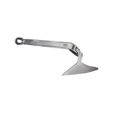 Norestar 59.5 lb Stainless Steel CQR/Plow Boat Anchor for Boats up to 65 Feet