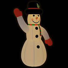 MBDRKVGF Giant 155-Inch Inflatable Snowman Christmas Decoration, LED Lighted Festive Holiday Decor for Outdoor Garden and Indoor Party, Durable Weather-Resistant Oxford Fabric, Quick Setup