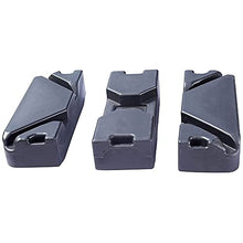 SDdPulse 3 Piece Square Garden Parasol Base Stand Patio Banana Umbrella Base Stand for Cantilever Parasols
