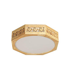 Lamp Ceiling Lights lamp Solid Wood Lamps Light Ceiling Light Wooden Light Wood Lamps for Study Room, Bedroom, Living Room (Size : M)