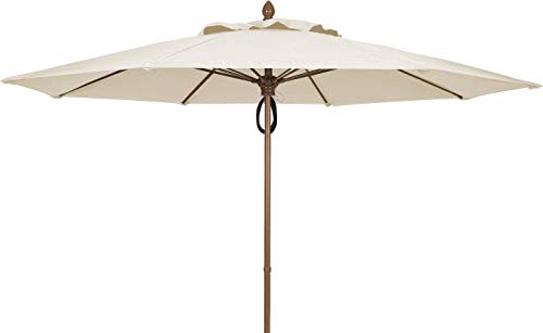 FiberBuilt Premium 11-ft. Wind Resistant Aluminum Market Umbrella